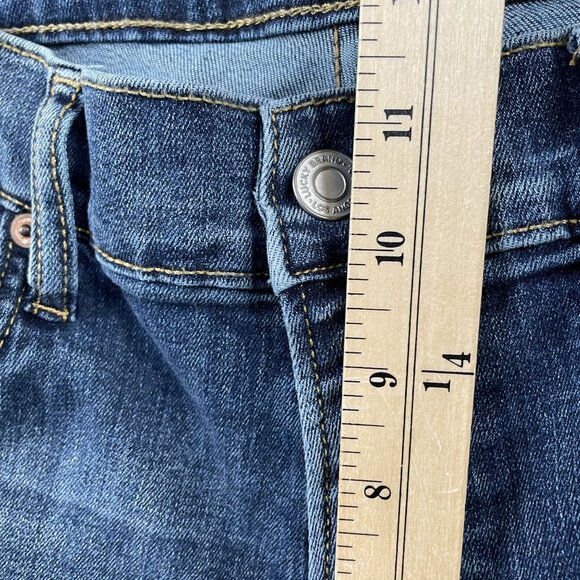 Lucky Brand 221 Jeans Mens 36x30 Straight Leg Dark Wash Denim - Picture 8 of 10